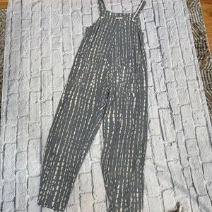 Khush: Safari Jumpsuit / Blue Heather - SMALL